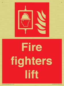 Fire fighters lift
